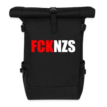 Fck nzs - Rolltop Rucksack - Schwarz - Vorne