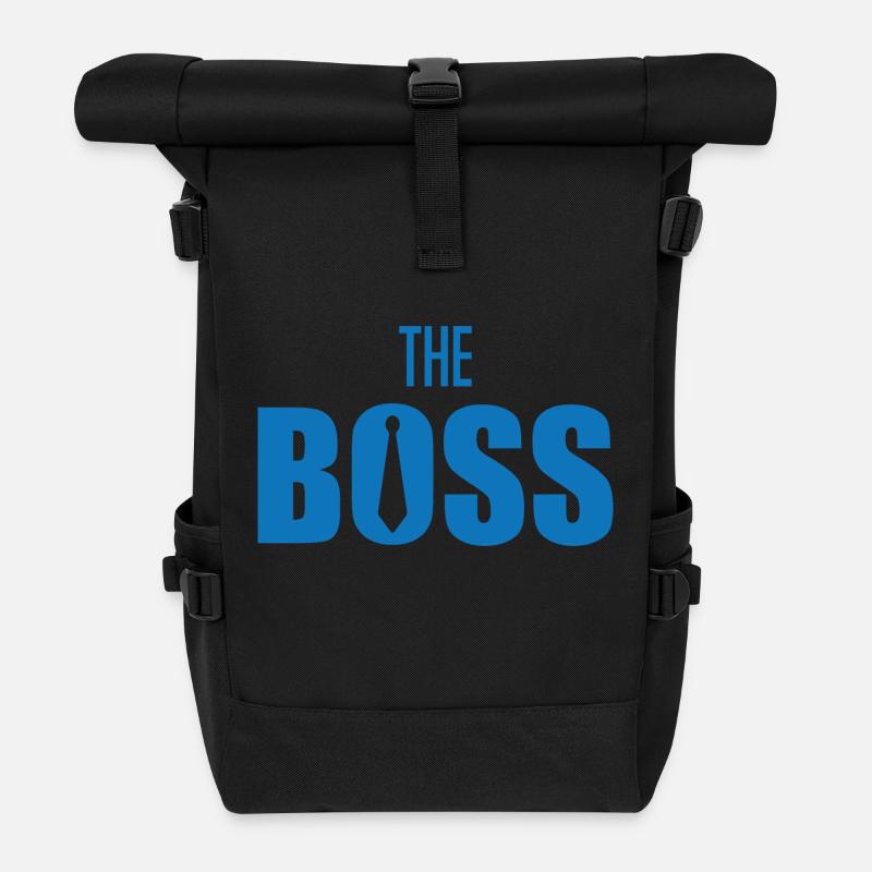 Der Chef - Rolltop Rucksack - Schwarz