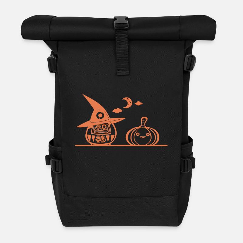 Halloween Japan 2 - Sac à dos roll top - noir