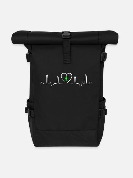 Cultivateur - Sac à dos roll top - noir