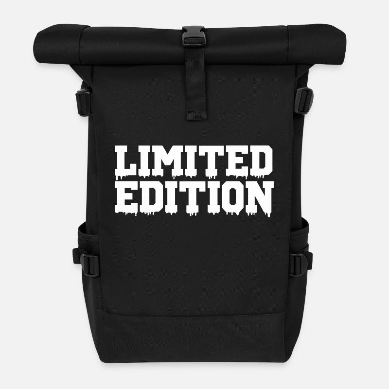 limited edition - Rolltop Rucksack - Schwarz