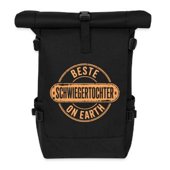 Best Daughter-in-law Gift - Roll Top Backpack - black - Front
