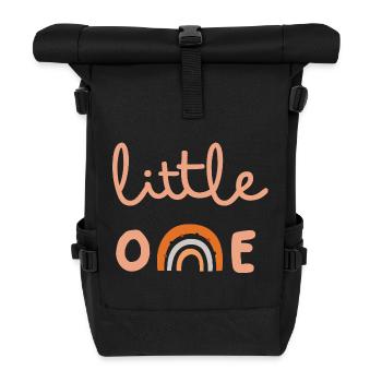 Petit petit - Sac à dos roll top - noir - Devant