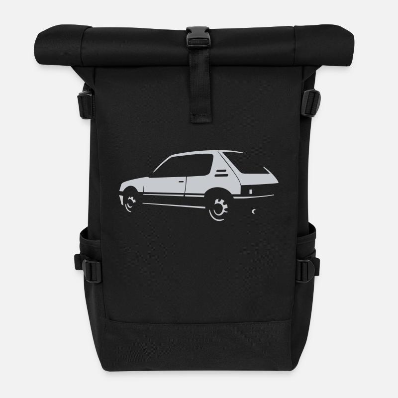 205 - Rolltop Rucksack - Schwarz