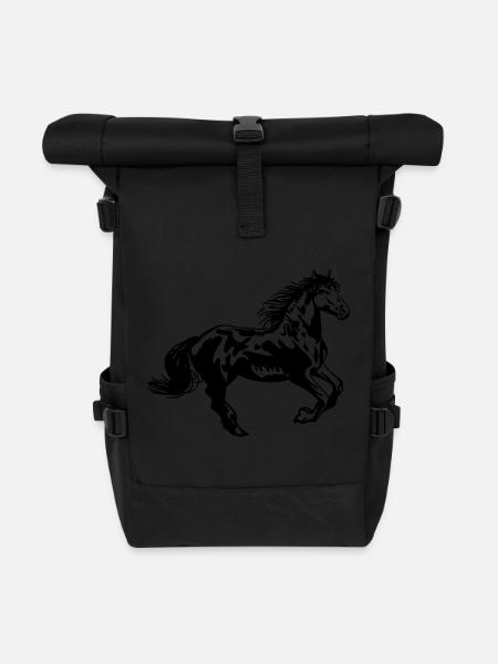Friese - Rolltop Rucksack - Schwarz