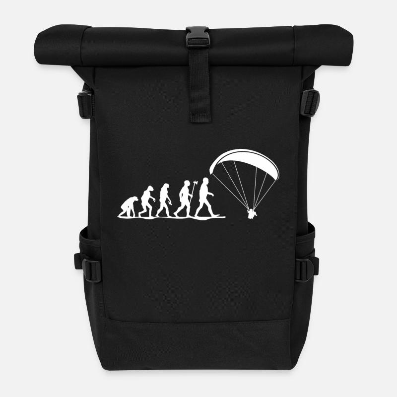 evolution paragliding - Sac à dos roll top - noir