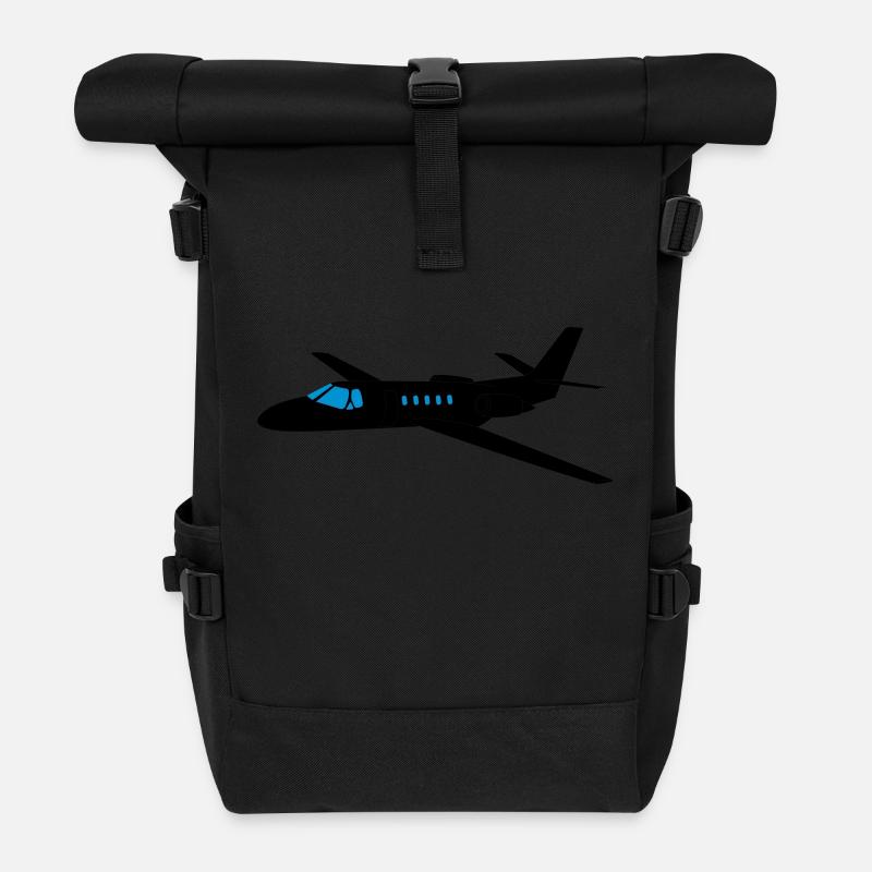 citation 550 Geschenk - Rolltop Rucksack - Schwarz