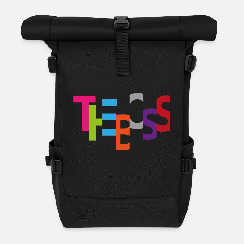 The BOSS - Sac à dos roll top - noir