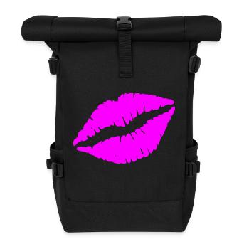 kiss - Roll Top Backpack - black - Front