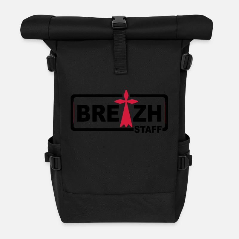 Breizh staff 2 - Sac à dos roll top - noir