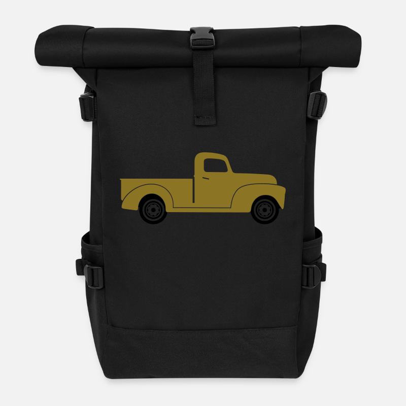 Pick-up - Sac à dos roll top - noir