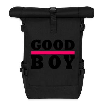Good boy - Sac à dos roll top - noir - Devant