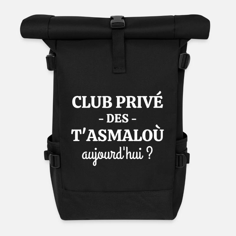 sénior, personnes âgées, retraités - Sac à dos roll top - noir