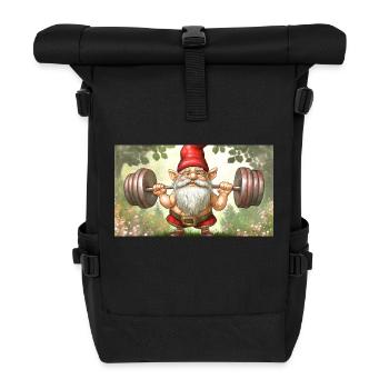 Mignons petits gnomes Vie quotidienne – S’entraîner - Sac à dos roll top - noir - Devant