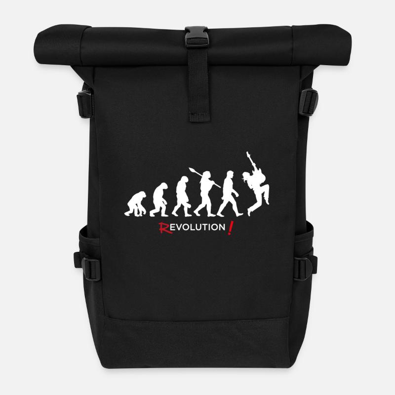Revolution - Evolution Homme Fun Twist 08 - Sac à dos roll top - noir