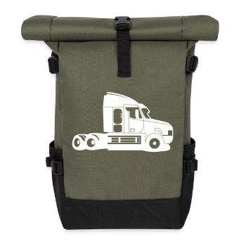 truck - Rolltop Rucksack - Olive/Schwarz - Vorne