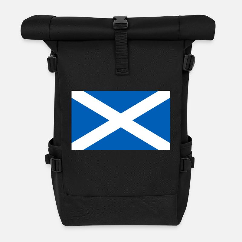 Écosse - Sac à dos roll top - noir