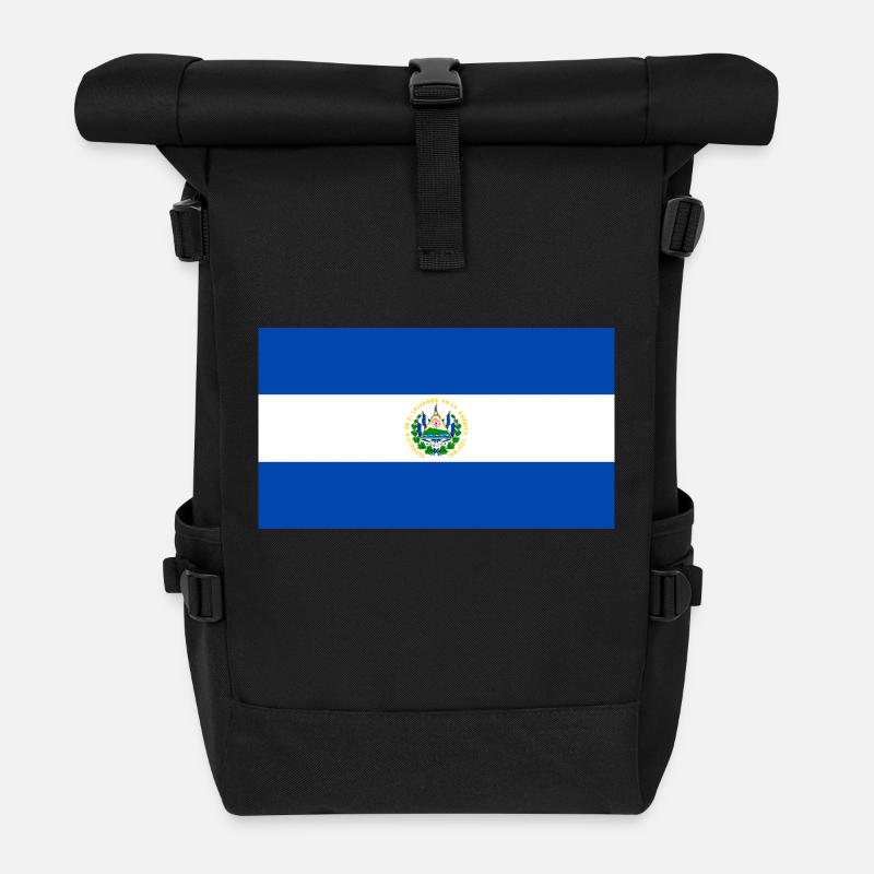 Salvador - Sac à dos roll top - noir