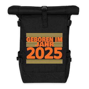 im 2025 - Rolltop Rucksack - Schwarz - Vorne