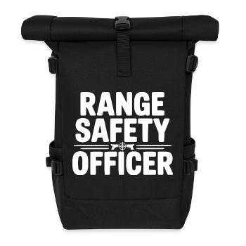 Range Safety Officer - Roll Top Backpack - black - Front