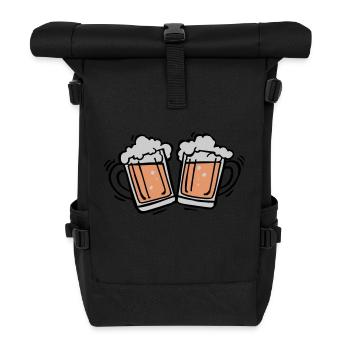 Bier - Roll Top Backpack - black - Front