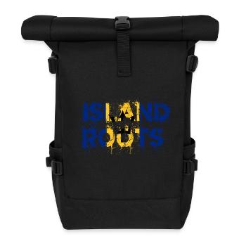 Barbados Roots - Roll Top Backpack - black - Front