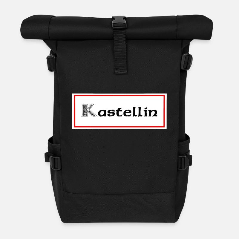 kastellin Chateaulin - Roll Top Backpack - black