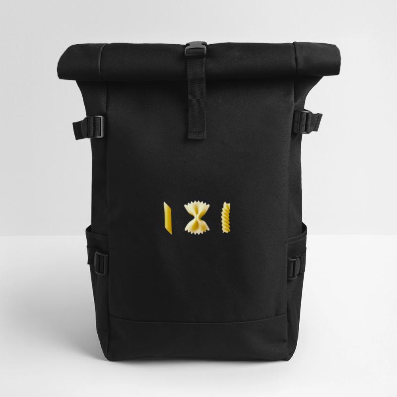 Pasta Teigwaren Geschenk Geschenkidee Rolltop Rucksack