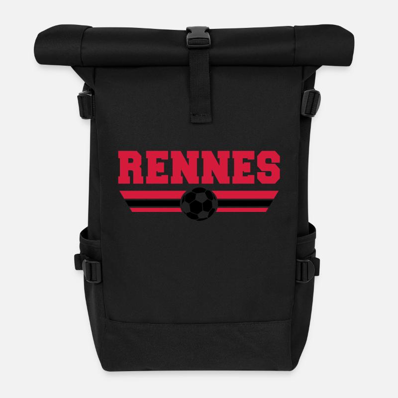 Rennes football 2013 - Roll Top Backpack - black