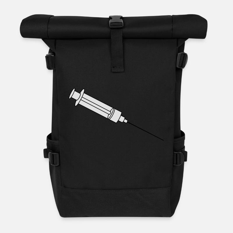 Syringe - Rolltop Rucksack - Schwarz