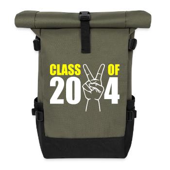 Class of 2024 - Roll Top Backpack - olive/black - Front