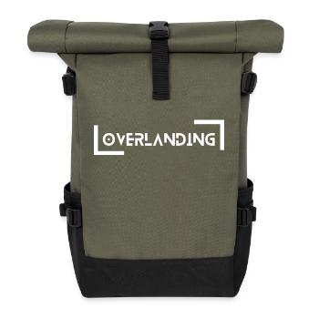 Overlanding Accessories, Overlanding Gear, Offroad - Roll Top Backpack - olive/black - Front