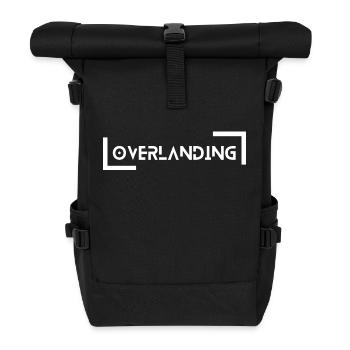 Overlanding Zubehör, Overlanding Gear, Offroad - Rolltop Rucksack - Schwarz - Vorne