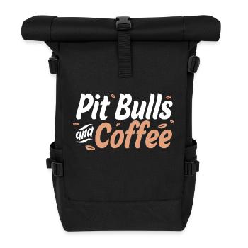 Pitbull - Sac à dos roll top - noir - Devant