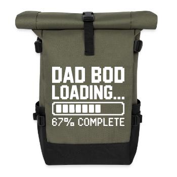 Chargement de Dad Bod - Sac à dos roll top - olive/noir - Devant