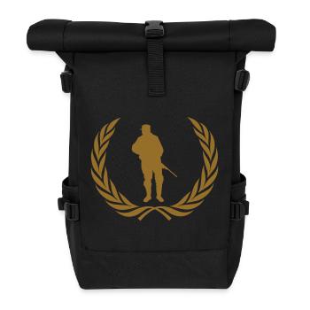 Chasse - Chasseur - Sac à dos roll top - noir - Devant