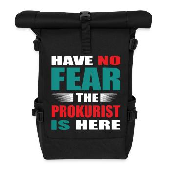 N’ayez pas peur le Prokurist est là Tenue - Sac à dos roll top - noir - Devant