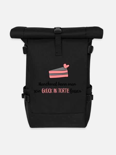 TORTE - Rolltop Rucksack - Schwarz