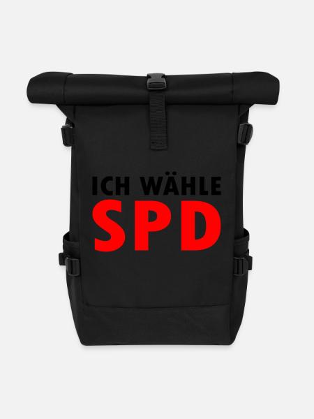 Spd - Rolltop Rucksack - Schwarz