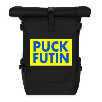 Fck ptn - Rolltop Rucksack - Schwarz - Vorne