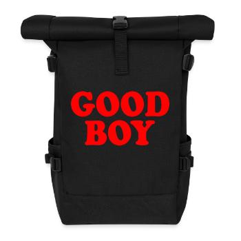 Good boy - Roll Top Backpack - black - Front