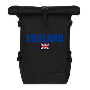 England - Rolltop Rucksack - Schwarz - Vorne