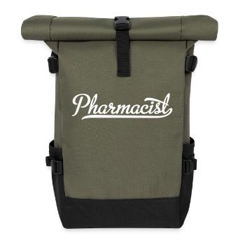 Apotheker - Rolltop Rucksack - Olive/Schwarz - Vorne