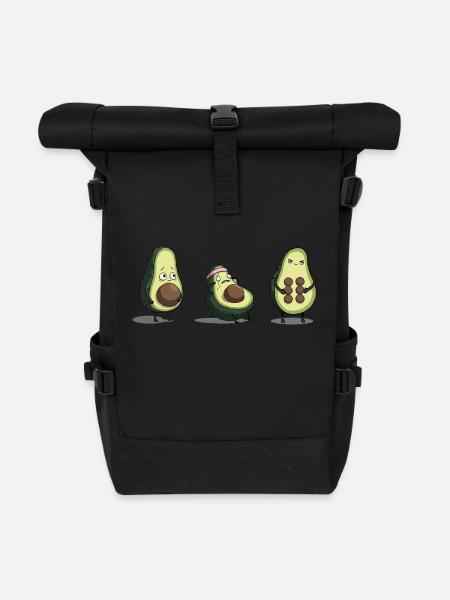 Avocado Body Evolution - Roll Top Backpack - black