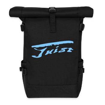 Juist Tattoo - Rolltop Rucksack - Schwarz - Vorne