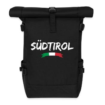 South tyrol - Roll Top Backpack - black - Front
