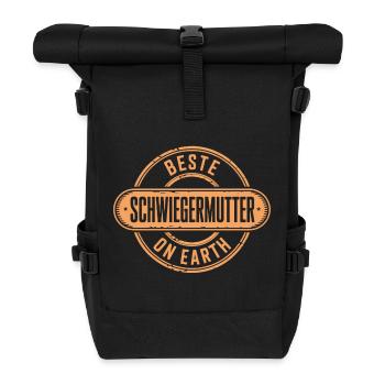 Best Mother-in-law Gift - Roll Top Backpack - black - Front