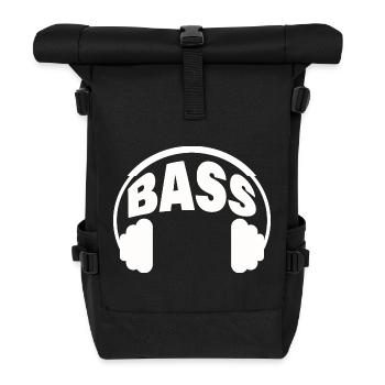 Basse - Sac à dos roll top - noir - Devant