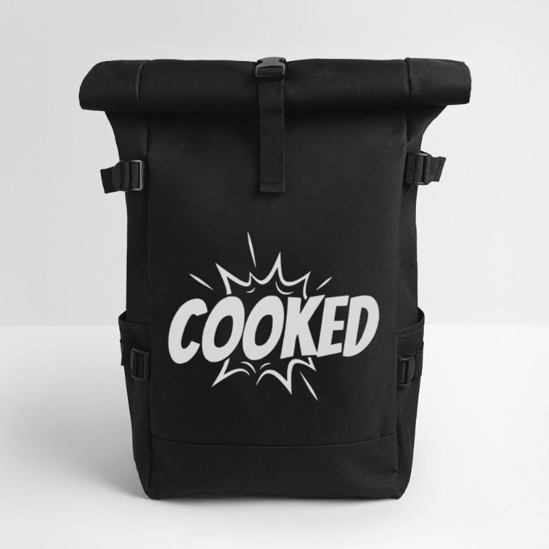 Cooked Explosiver Comic-Style Rolltop Rucksack