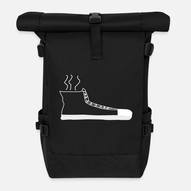 Schuh Stinkt Geschenk Sportschuhe Mode - Rolltop Rucksack - Schwarz